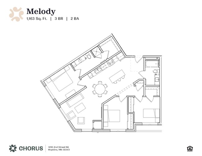 Floorplan - Chorus Apartments