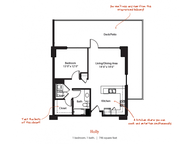 Floorplan - AMLI on 2ND