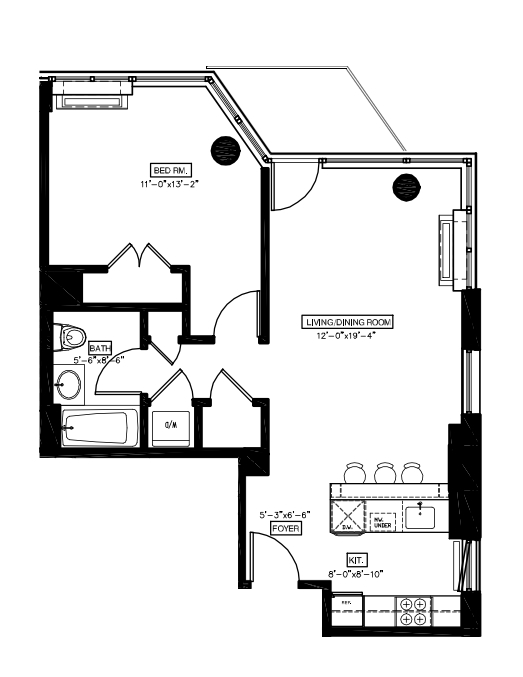 Unit 3B-15B - 163 Washington Ave