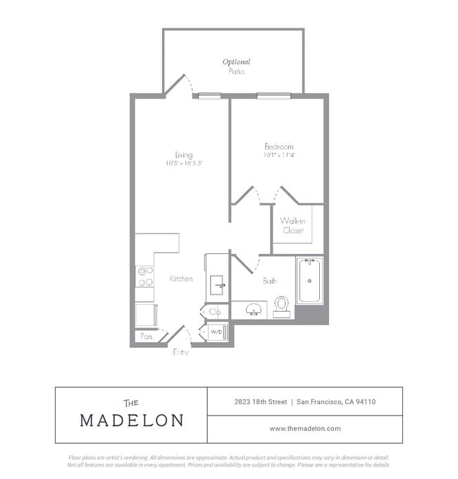Floorplan - The Madelon