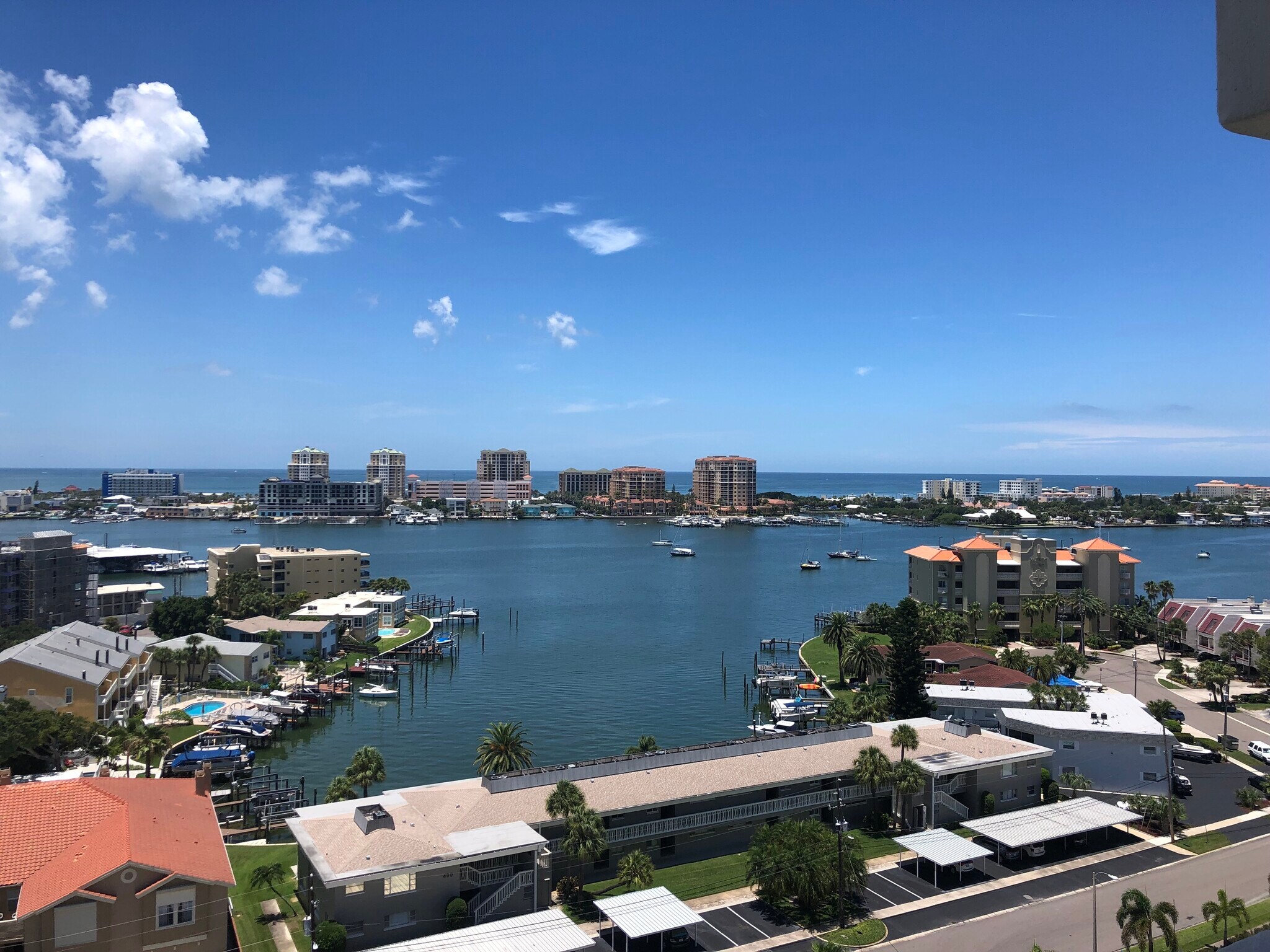 View across bay to Clearwater Beach - 400 Island Way