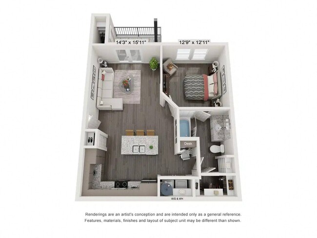 Floorplan - Bridge at Tech Crossing