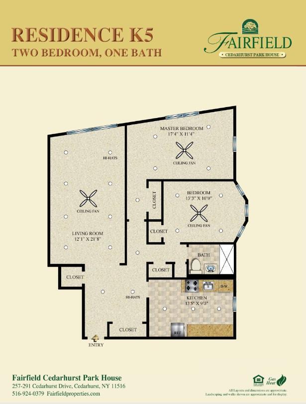 Floorplan - Fairfield Residences At Cedarhurst Park House