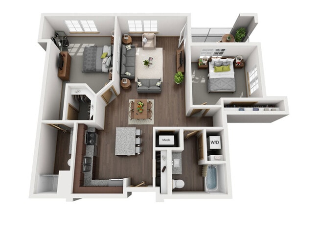 Floorplan - Royster Commons Apartment Homes