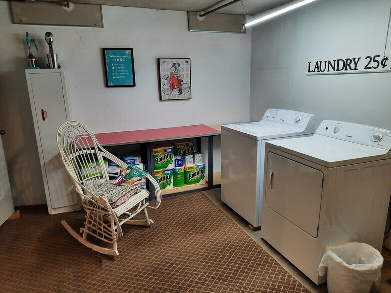 Laundry area in basement - 1016 Washington Ave
