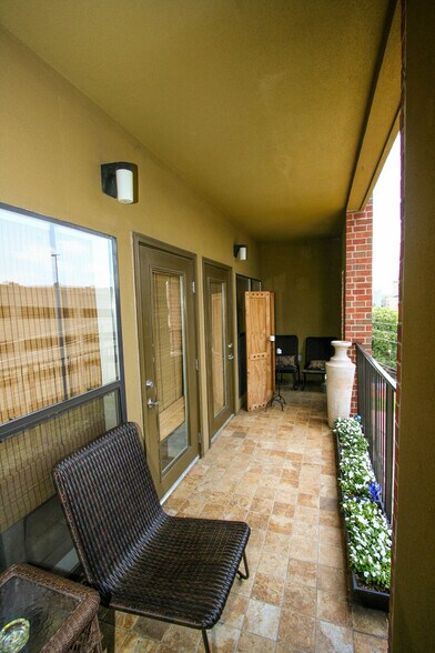 Large covered private balcony - 1803 Broadway