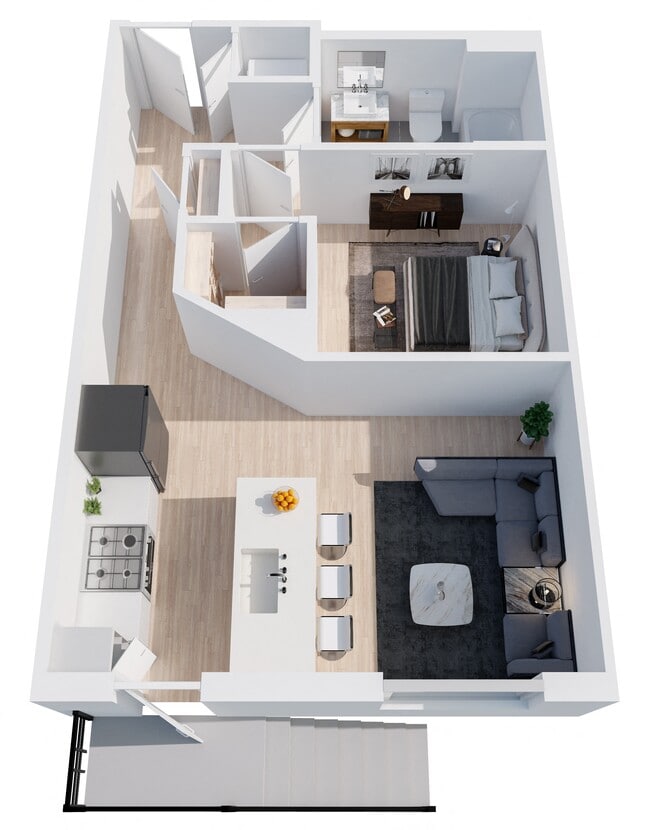 Floorplan - The Riviera on Semmes