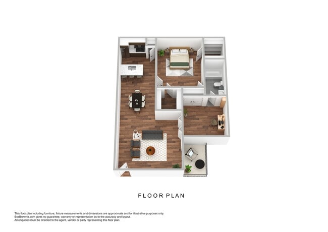 Floorplan - Ninety-Nine44 on Walnut