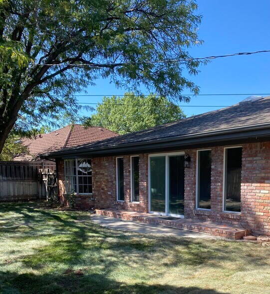 Backyard view - 6403 Dreyfuss Rd