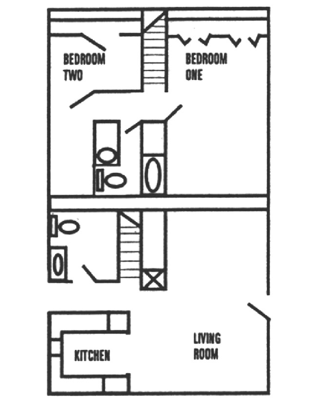 2BD/1.5BA - The Cove