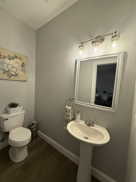 First floor half bath - 1 Camelia Ave
