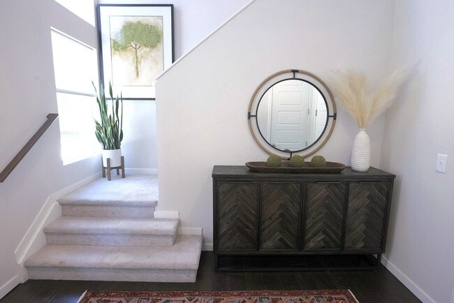 Stairs to main level - 15637 E Broncos Pl