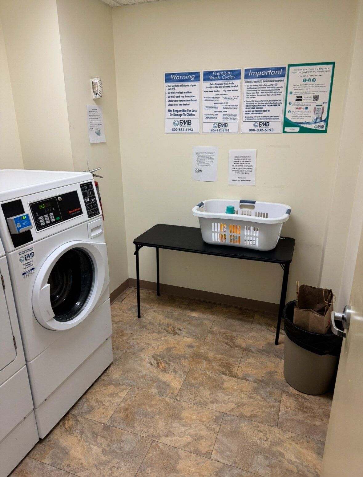 Laundry Room - 100 West Ave