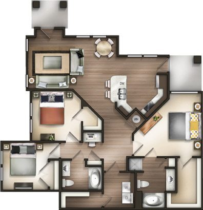 Floorplan - Creekside at Providence