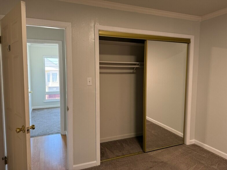 back bedroom closet - 409 Kirkham St