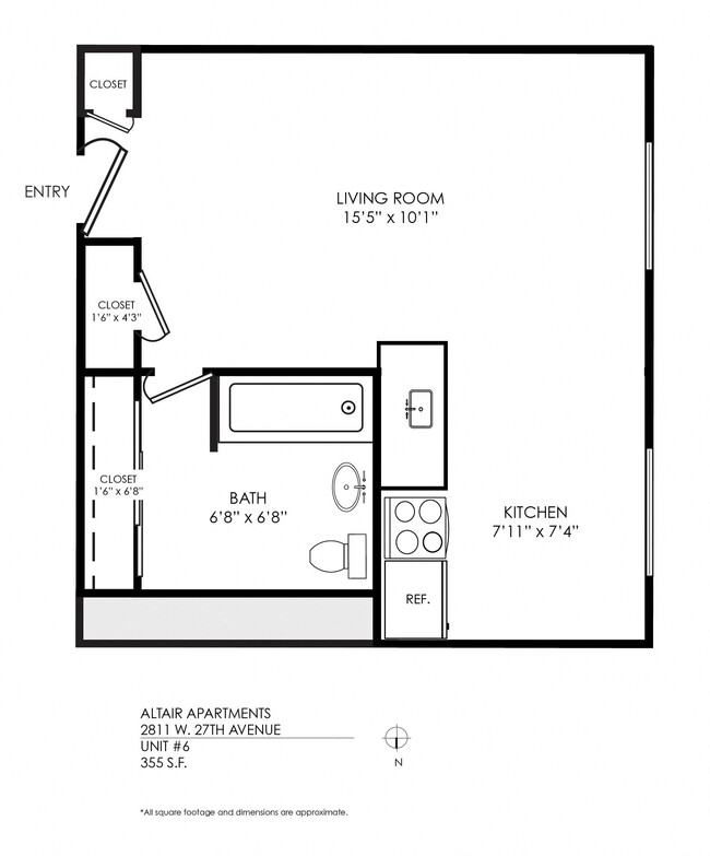 Floorplan - Altair Apartments