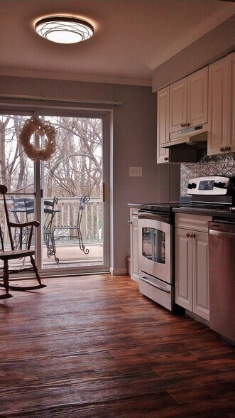 View to deck - 20 Elm Ave