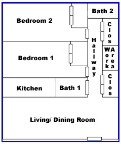 2BR/2BA - Mountain View
