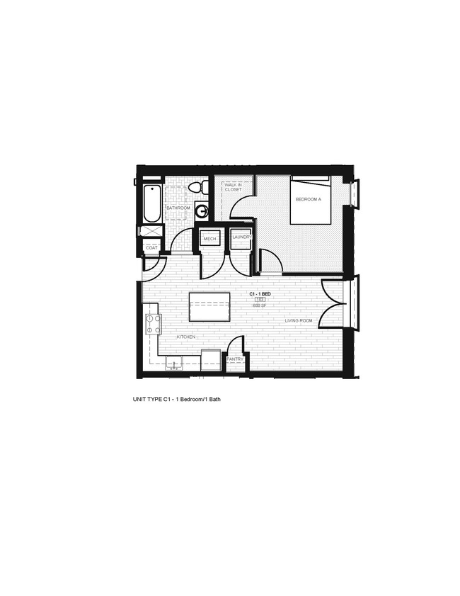 Floorplan - Franklin Lofts & Flats