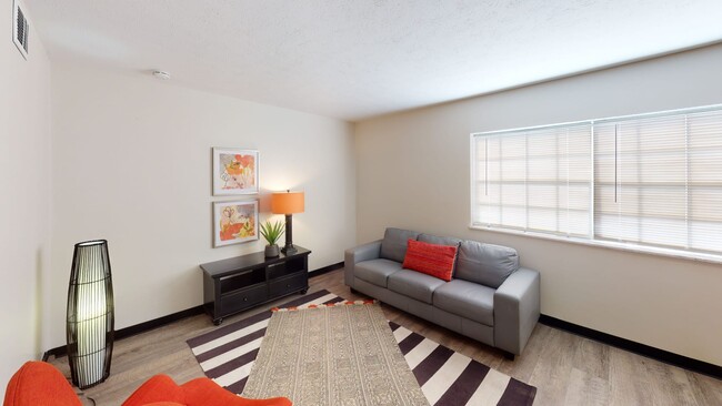 2 Bedroom Living Room - Bexley Commons