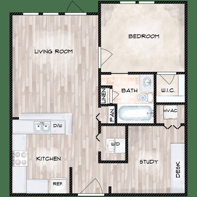 Floorplan - The Lofts at Savannah Park