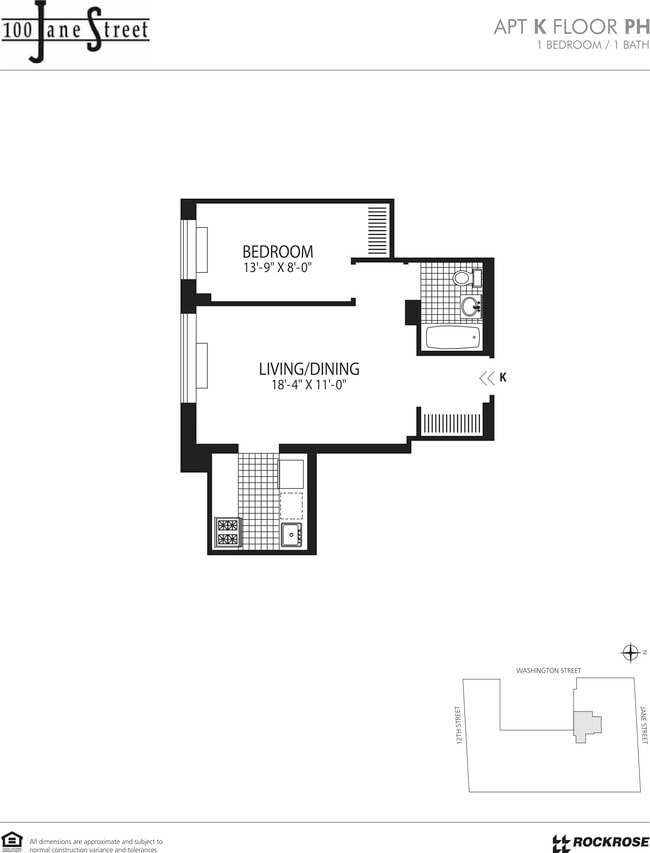 Floorplan - 100 Jane St