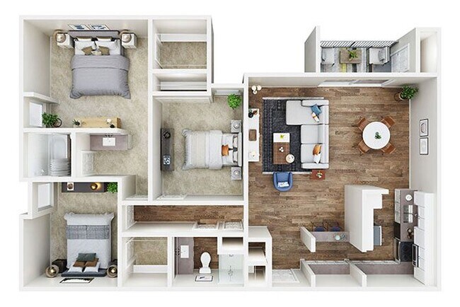 Floorplan - The Villas at Woodland Hills