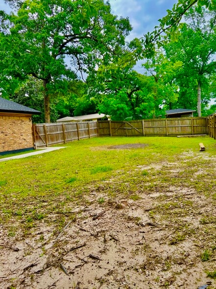 Left Side of Yard - 612 Hackney Ave