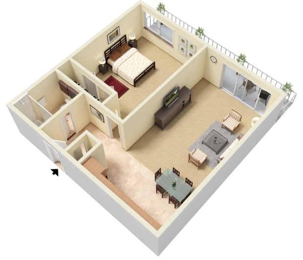 Floorplan - Whitmore Court Apartments