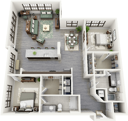 Floorplan - Berkshire Ninth Street