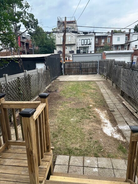 Backyard - 71 W St NW