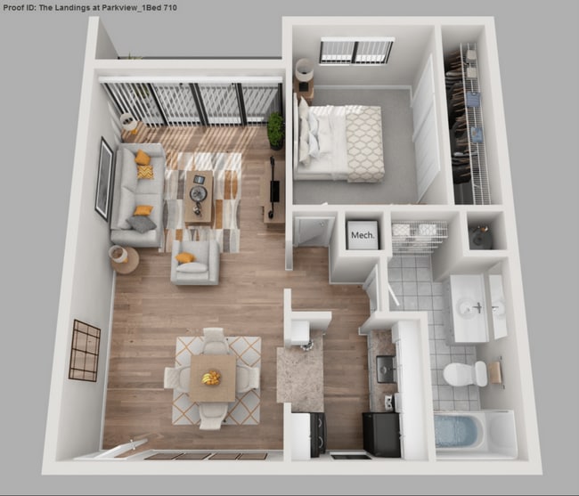 Floorplan - Mirage at Southpoint