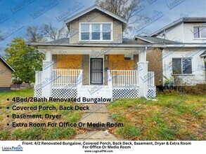 Building Photo - 4/2 Updated Bungalow, Cvrd Porch & Back De...