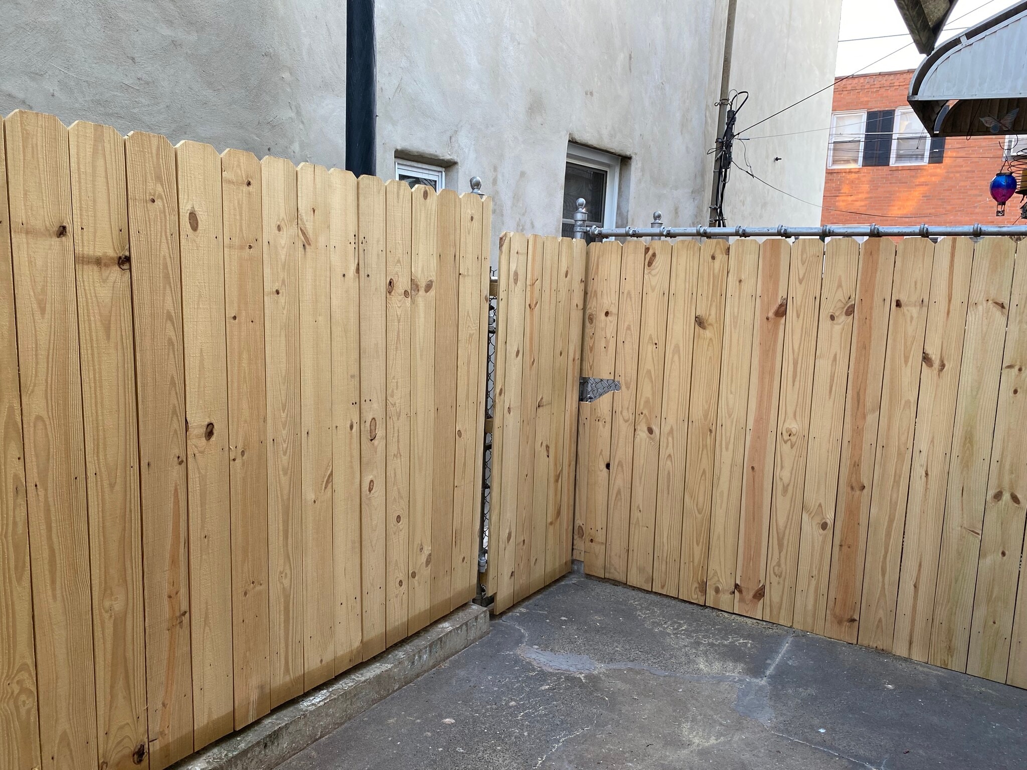 Rear Fenced Yard - 3145 Almond St