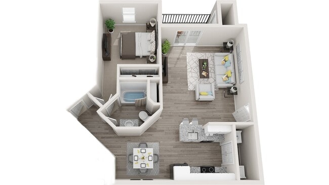 Floorplan - Park Edge Apartments