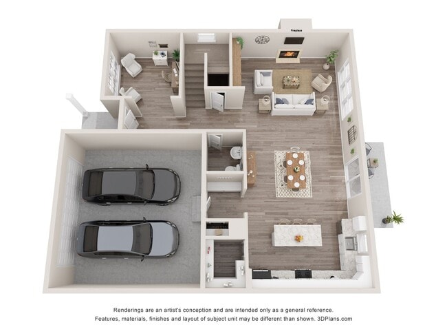 Floorplan - Weldon Reserve Garage Included