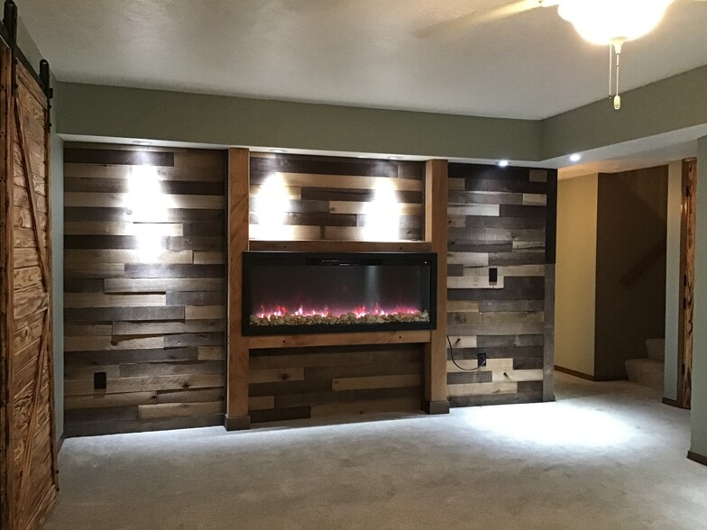 Lower level family room - 4421 S Tribbey Trl