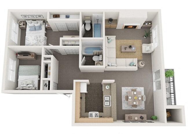 Floorplan - Bayview West Apartments