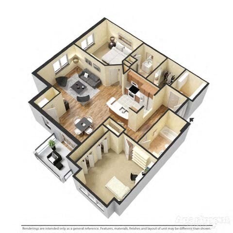 Floorplan - Glacier Valley at Reston Heights