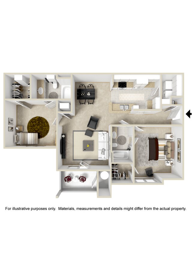 Floorplan - Charleston Apartment Homes