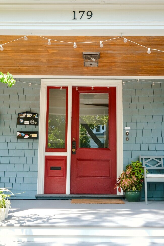 Front door - 179 Dartmouth st