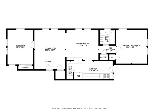 Floorplan - 6615 Kingsbury Blvd