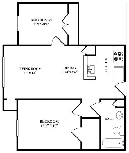 Floorplan - Silver Hill at Arboretum Apartments
