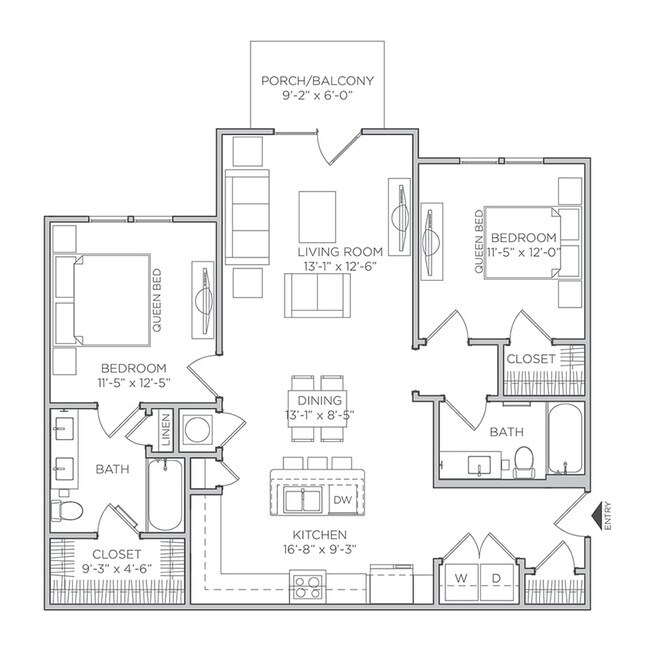 Floorplan - Cotton Mill