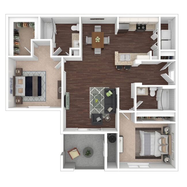 Floorplan - The Falls at Willow Creek