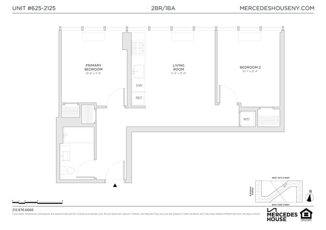 Floorplan - Mercedes House