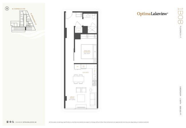 Floorplan - Optima Lakeview