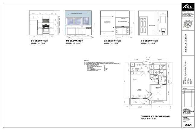 Unit A2 - Sierra Apartments
