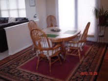 EAT-IN KITCHEN TABLE AND CHAIRS - 743 Mill Rd