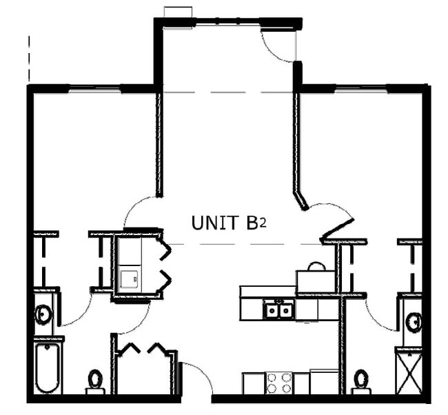 Floorplan - The Fountains Apartments